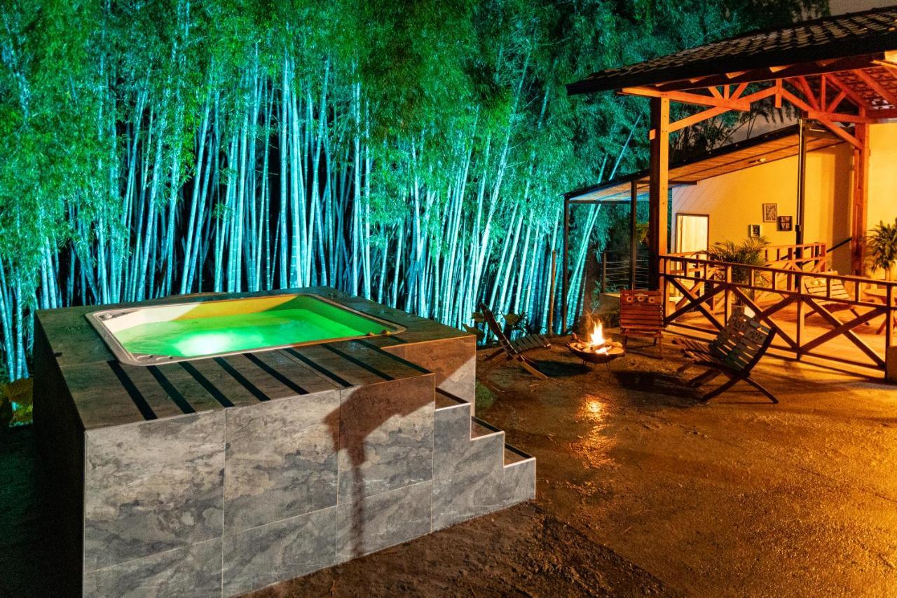 Agradable Cabana Cafetera Con Jacuzzi A 12 Min Del Centro De 페레이라 외부 사진